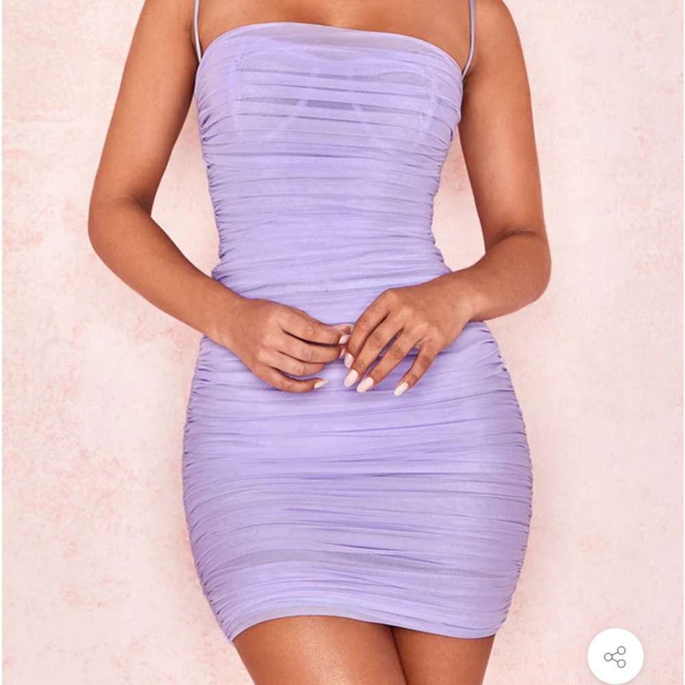 House Of CB - Runched Bodycon Mini Dress